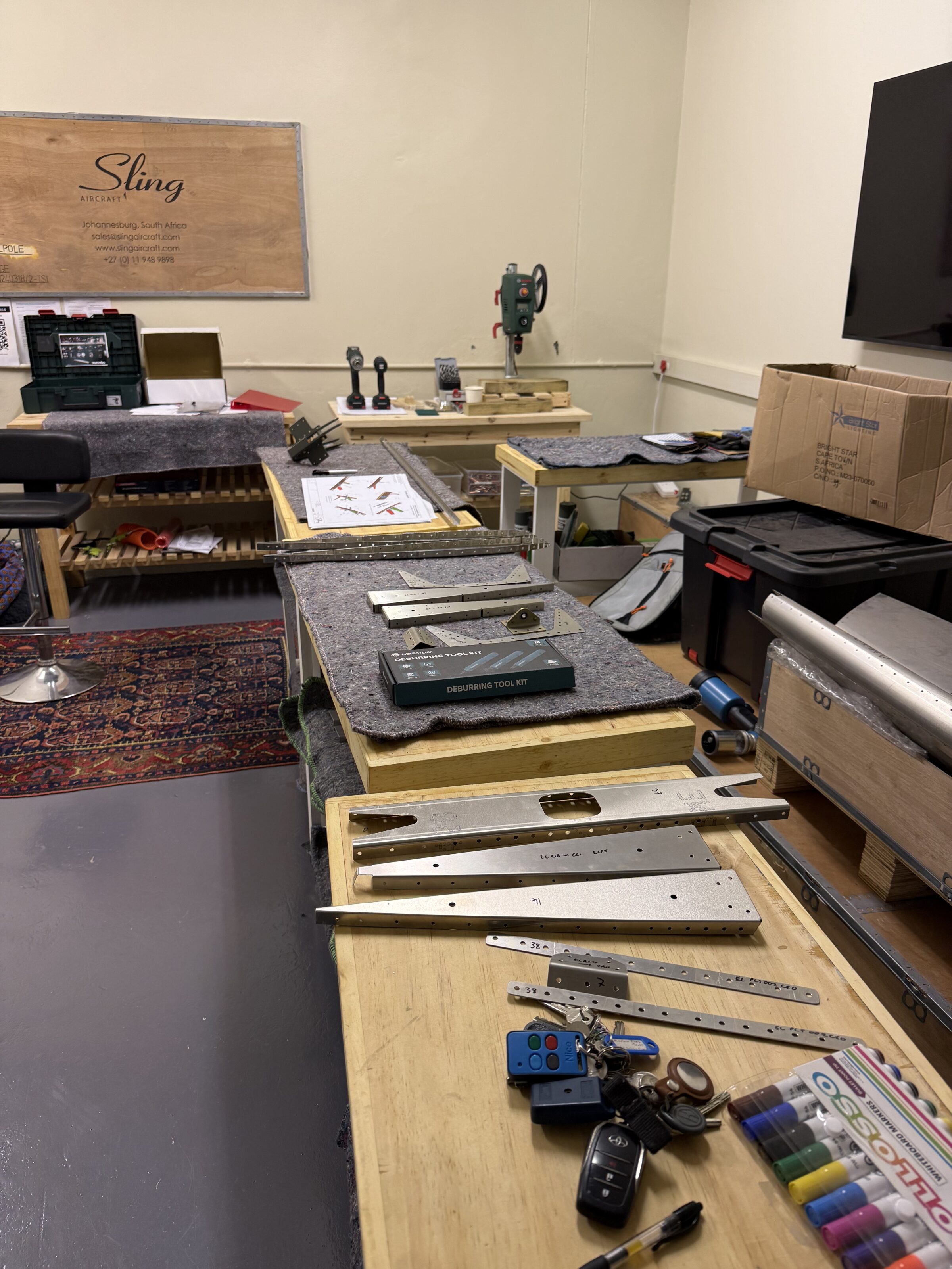 Parts prep elevator